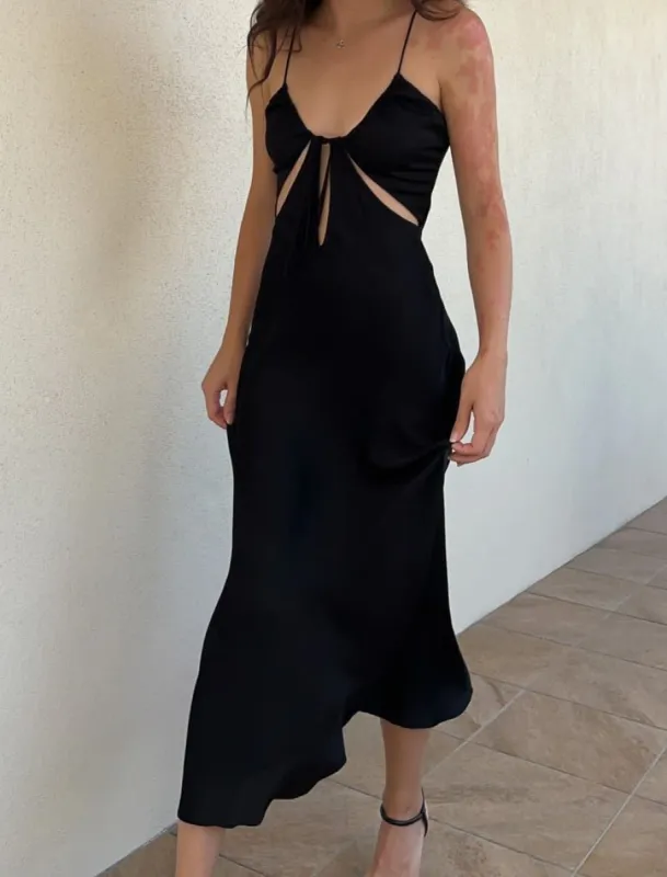 Brooklyn Baby Midi Dress | Black sold by Rumored