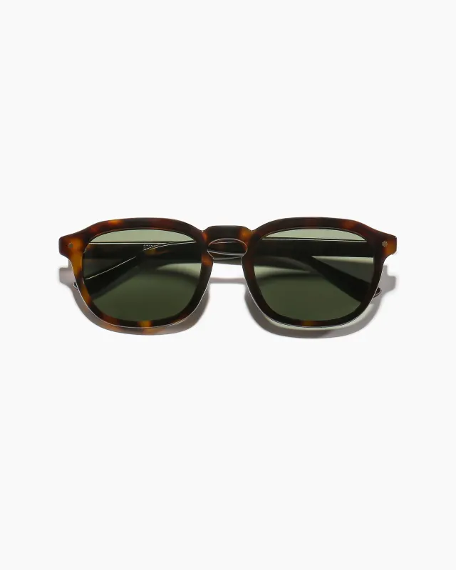 archer ; mustard tortoiseshell / moss polarsied made by Szade