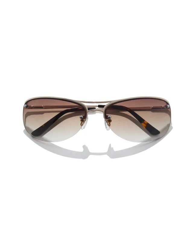 slim ; polished gold / hustler brown made by Szade