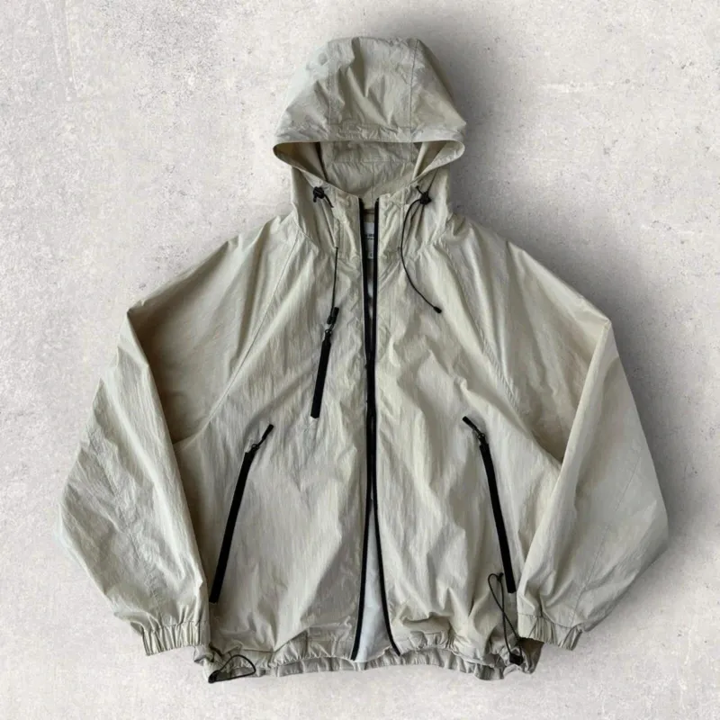 Uniform Bridge Oversized Tech Windbreaker Ivory L made by Uniform Bridge