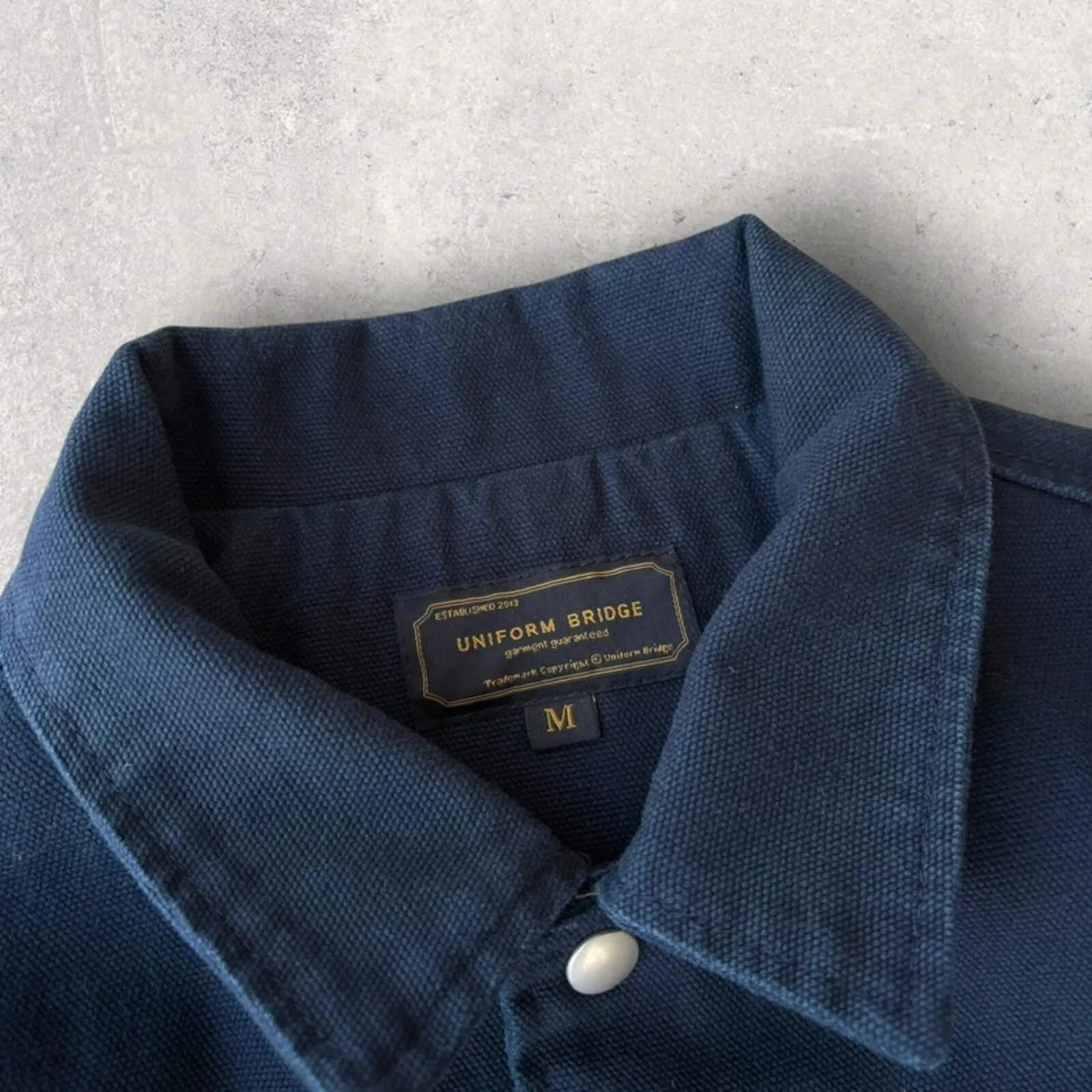 Uniform Bridge Detroit Canvas Jacket Navy M sold by WearHouse UK product image thumbnail 5