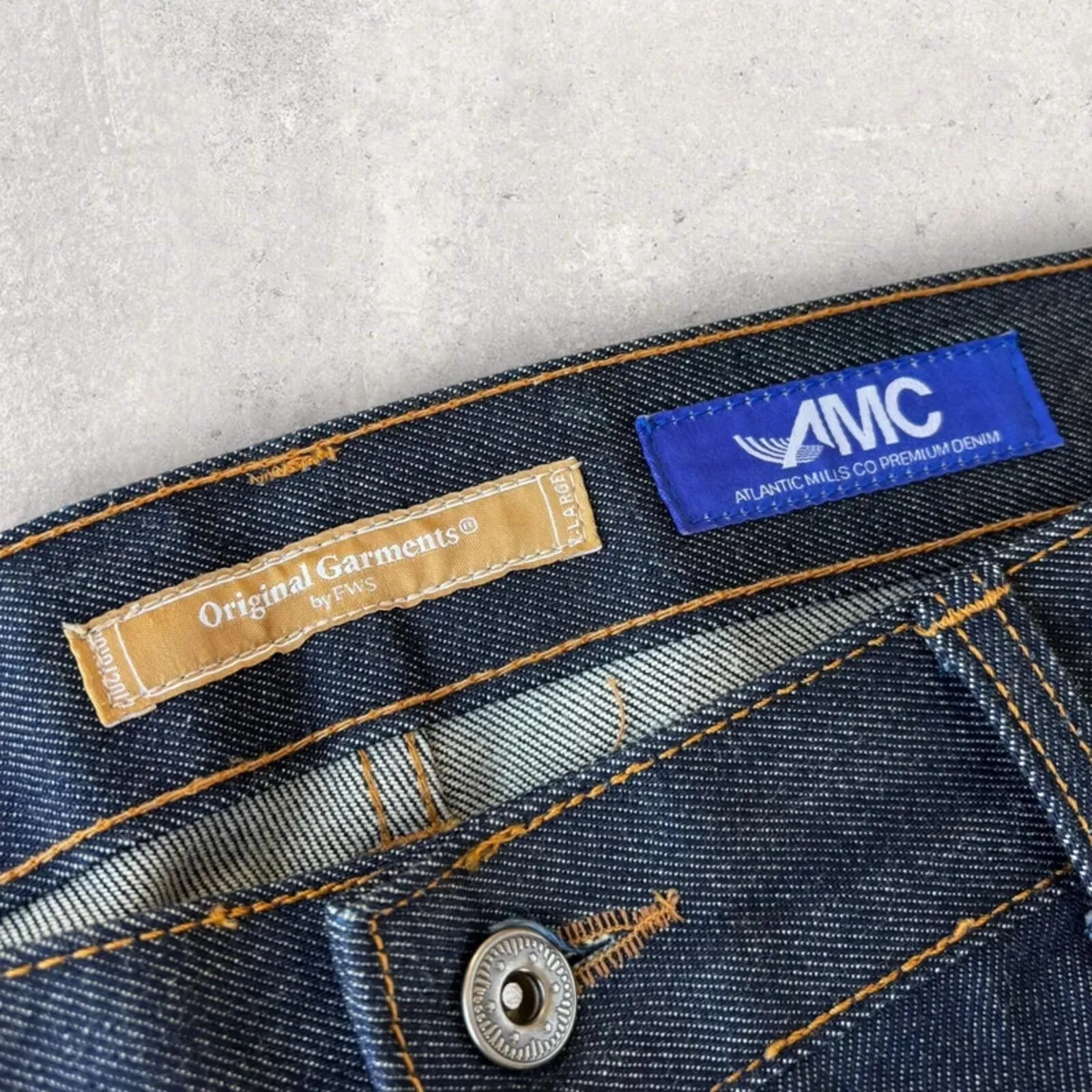 Frizmworks Selvedge Denim Straight Pant Indigo W34 sold by WearHouse UK product image thumbnail 3