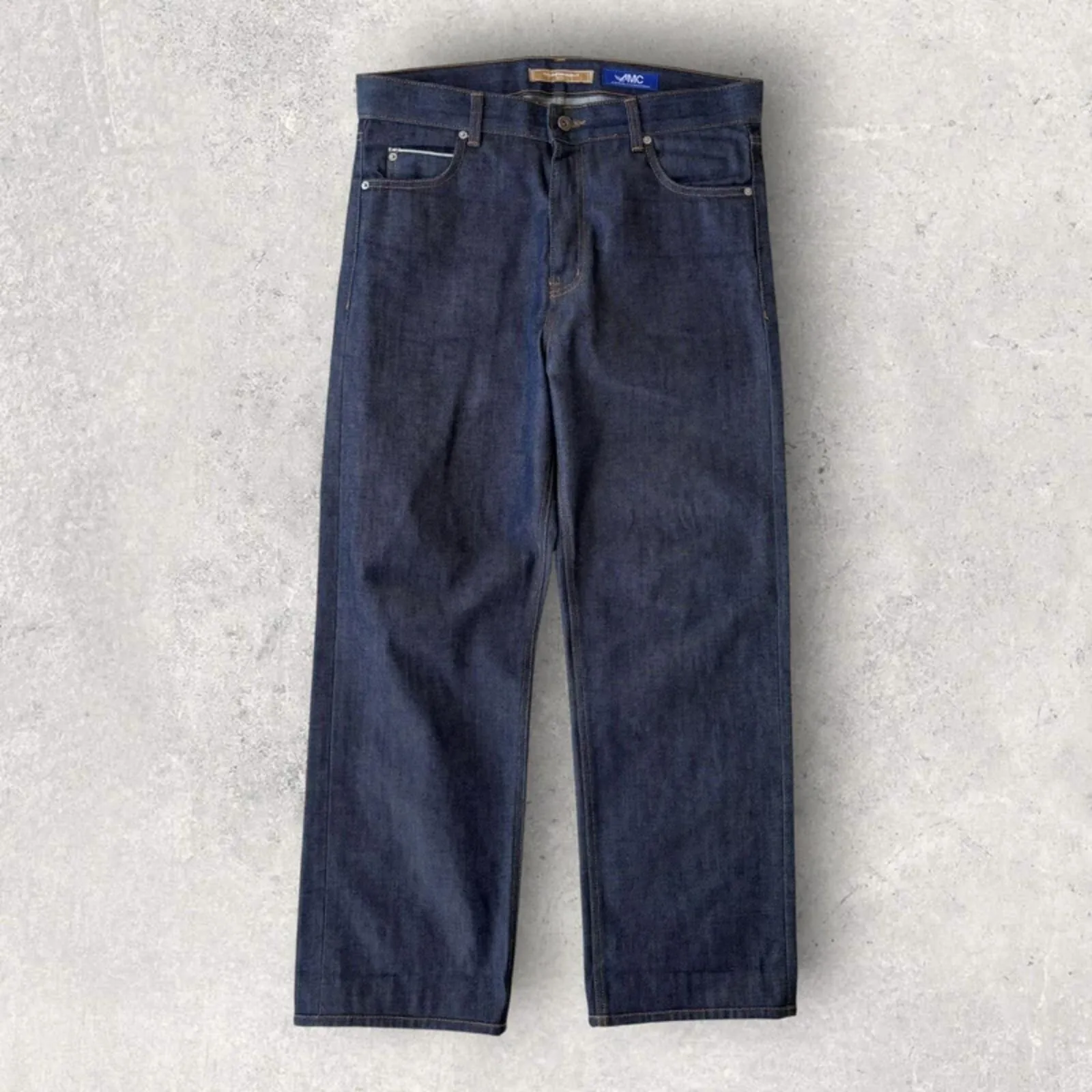 Frizmworks Selvedge Denim Straight Pant Indigo W34 sold by WearHouse UK