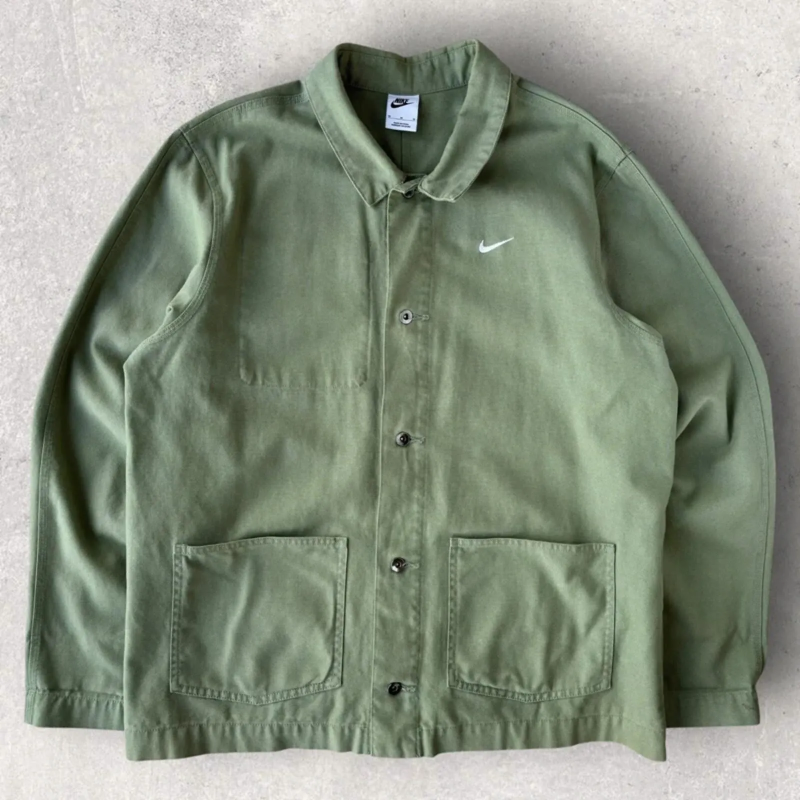 Nike Chore Overshirt Sage Green M sold by WearHouse UK