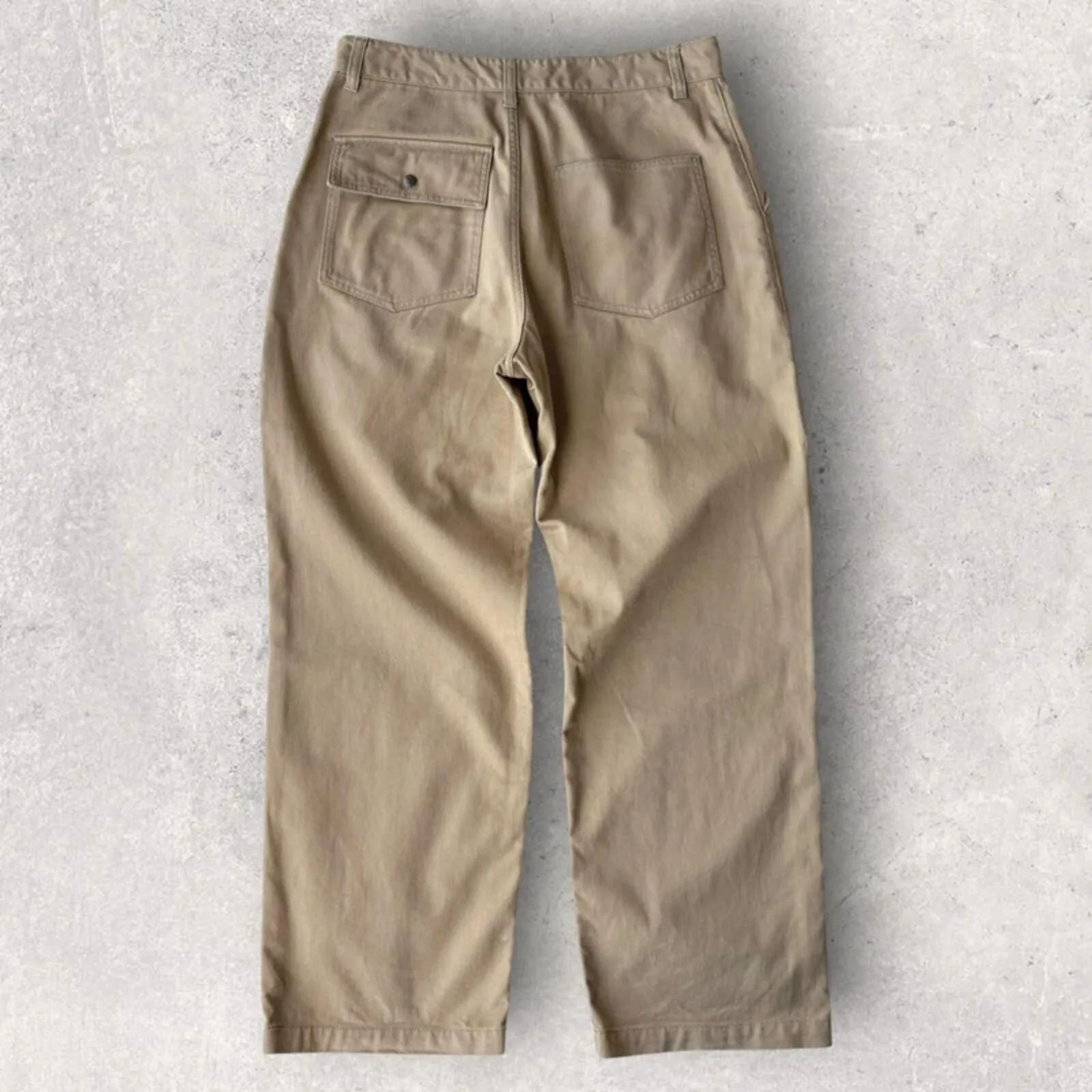 Uniform Bridge Straight Twill Fatigue Pant Beige L sold by WearHouse UK product image thumbnail 2