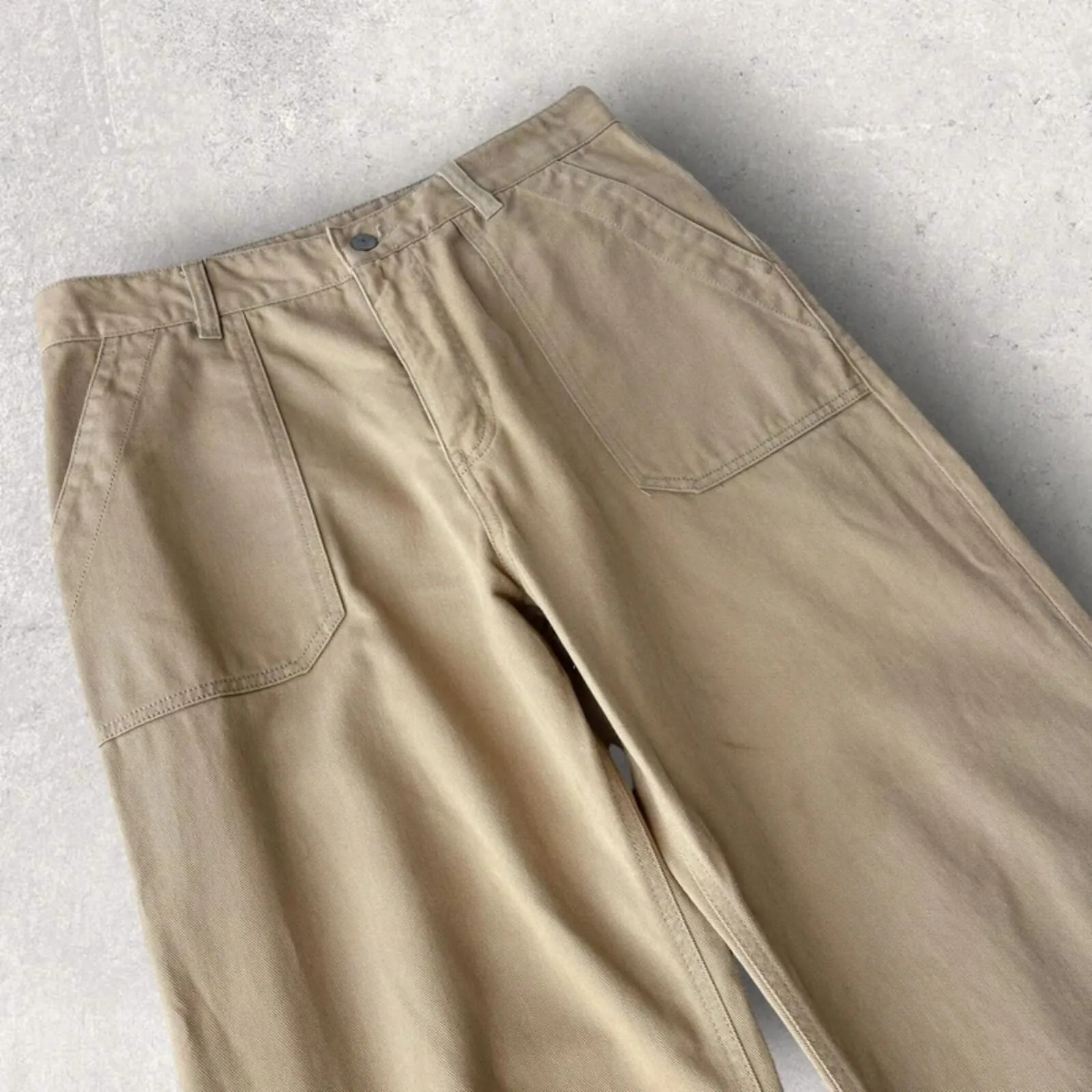 Uniform Bridge Straight Twill Fatigue Pant Beige L sold by WearHouse UK product image thumbnail 4