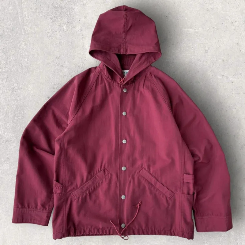 Sassafras Gardners Utility Jacket Burgundy S made by WearHouse UK