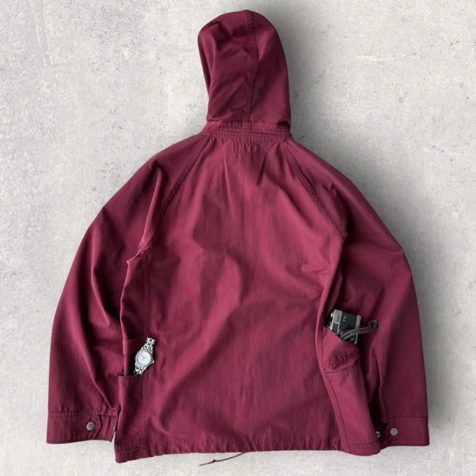 Sassafras Gardners Utility Jacket Burgundy S sold by WearHouse UK product image thumbnail 5