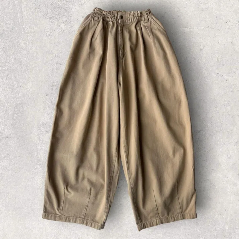 Uniform Bridge Twill Balloon Pant Beige W30 made by Uniform Bridge