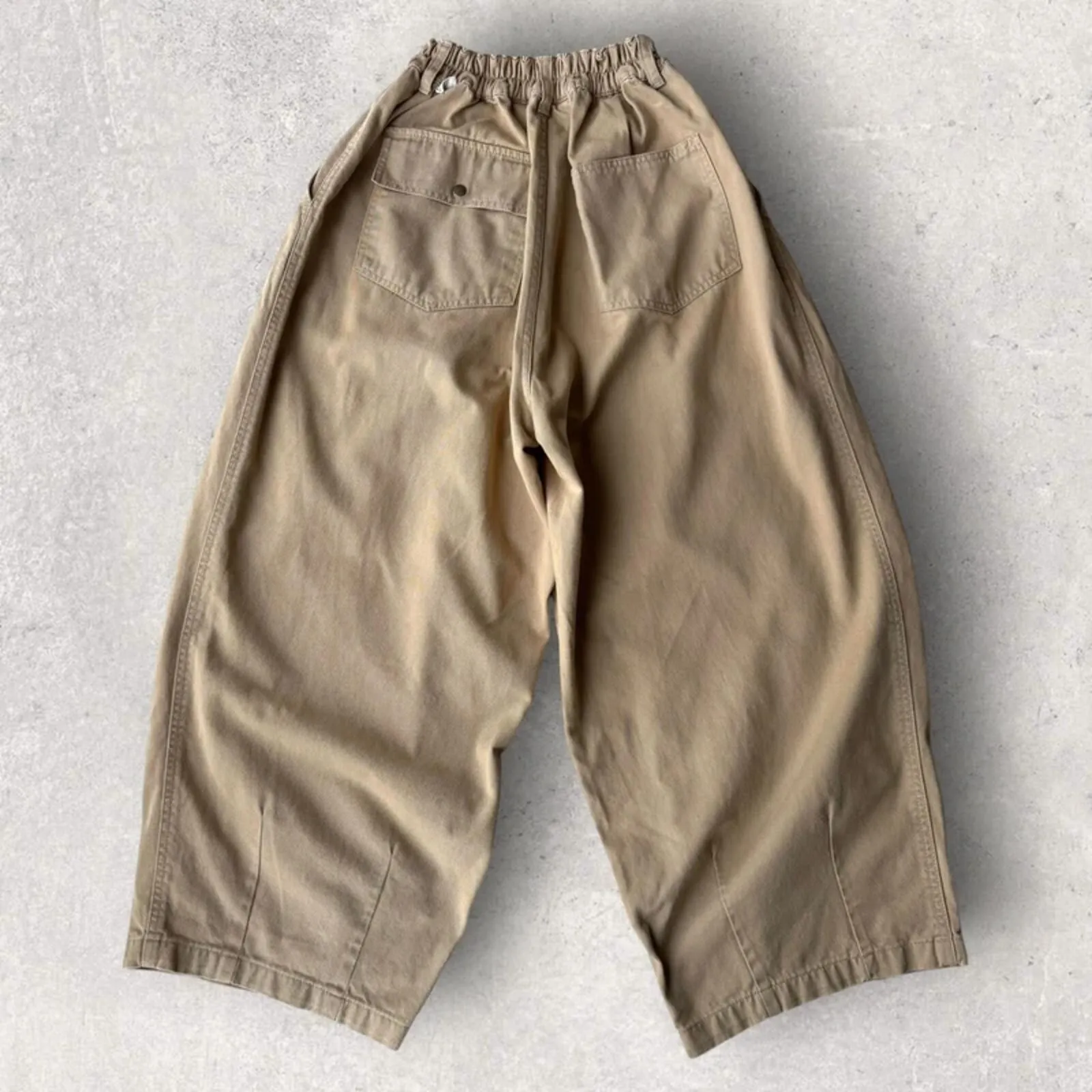 Uniform Bridge Twill Balloon Pant Beige W30 sold by WearHouse UK product image thumbnail 2