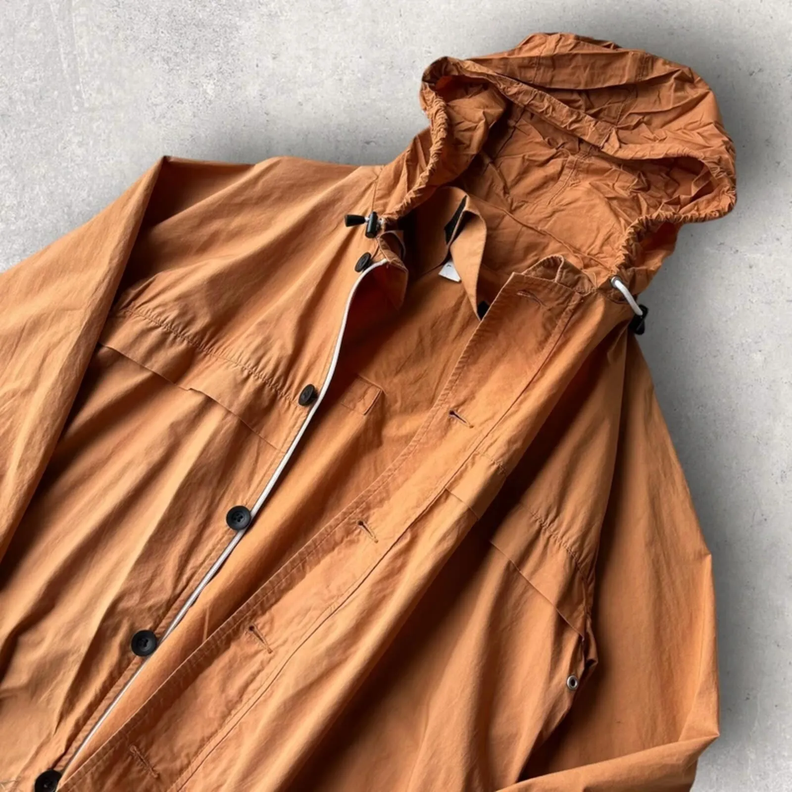 MHL Light Cotton Utility Windbreaker Rust M sold by WearHouse UK product image thumbnail 4