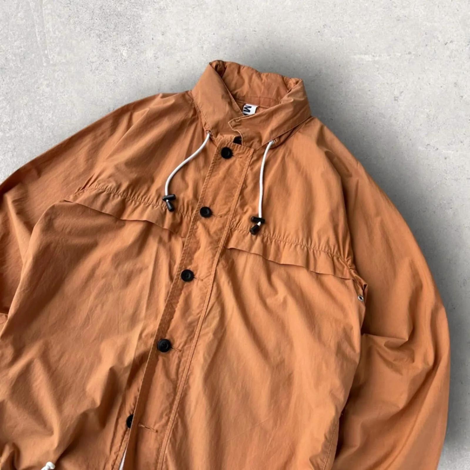 MHL Light Cotton Utility Windbreaker Rust M sold by WearHouse UK product image thumbnail 2