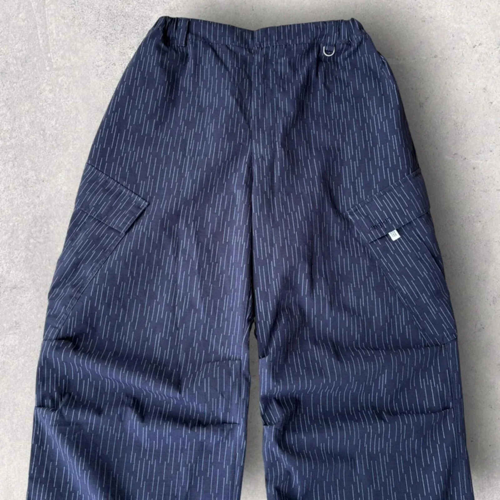 Anglan Raindrop Balloon Cargo Pant Navy L sold by WearHouse UK product image thumbnail 2