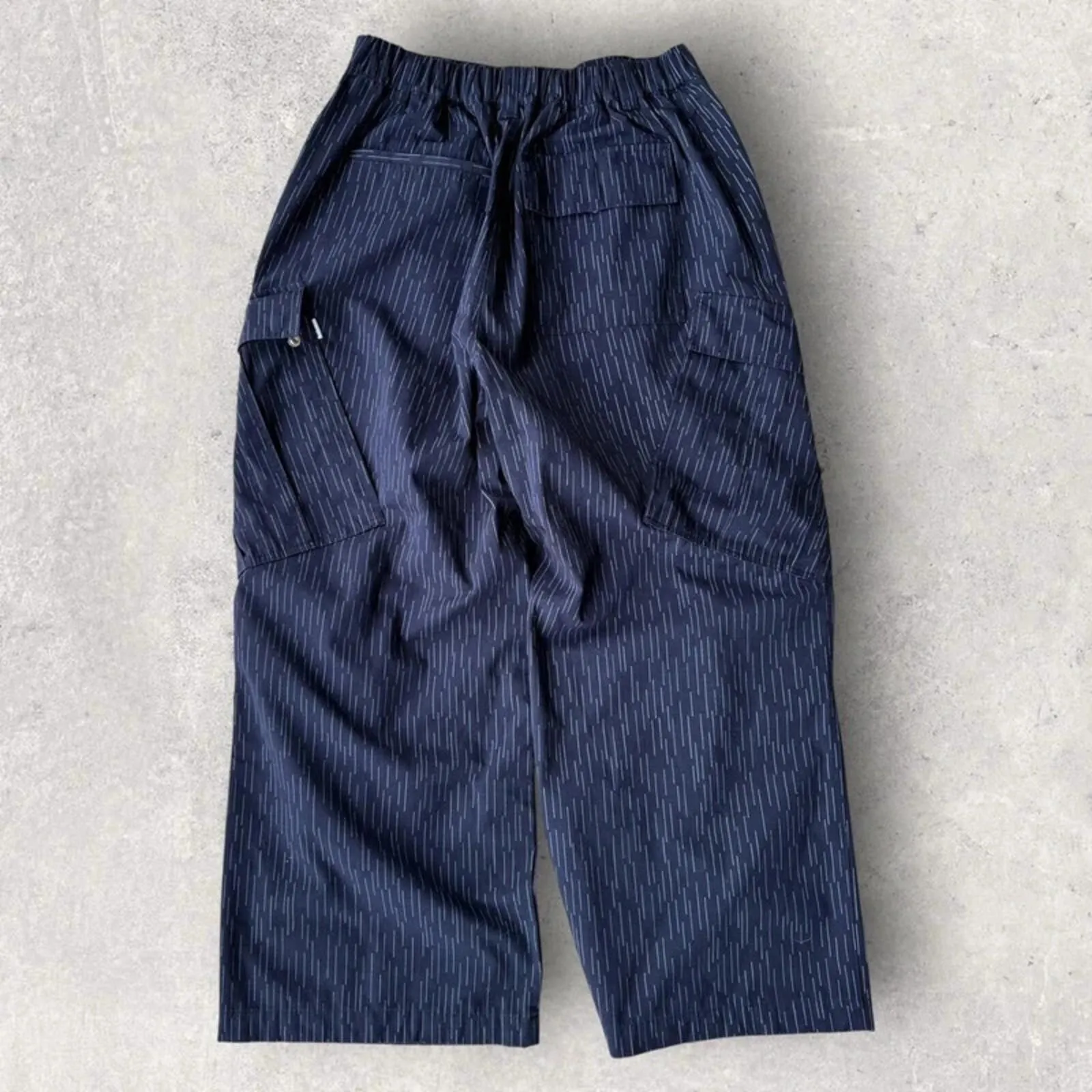 Anglan Raindrop Balloon Cargo Pant Navy L sold by WearHouse UK product image thumbnail 3
