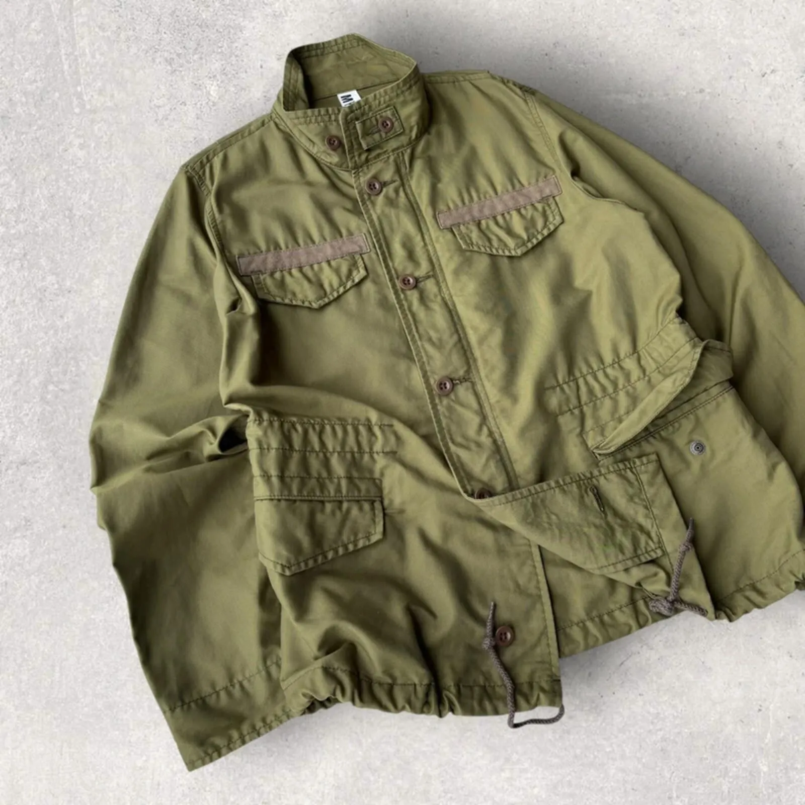 Margaret Howell X Alpha Industries Military Jacket Olive S sold by WearHouse UK product image thumbnail 3
