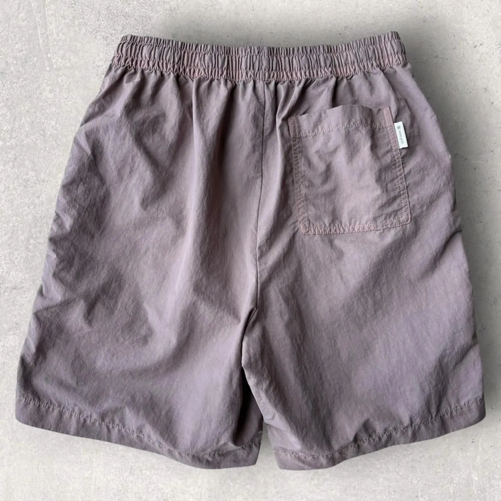Snow Peak Summer Shorts Lilac Blush S Gorpcore sold by WearHouse UK product image thumbnail 3