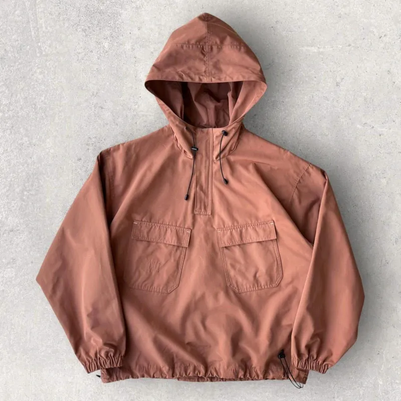 Uniform Bridge Smock Anorak Utility Jacket Brick L Techwear made by Uniform Bridge