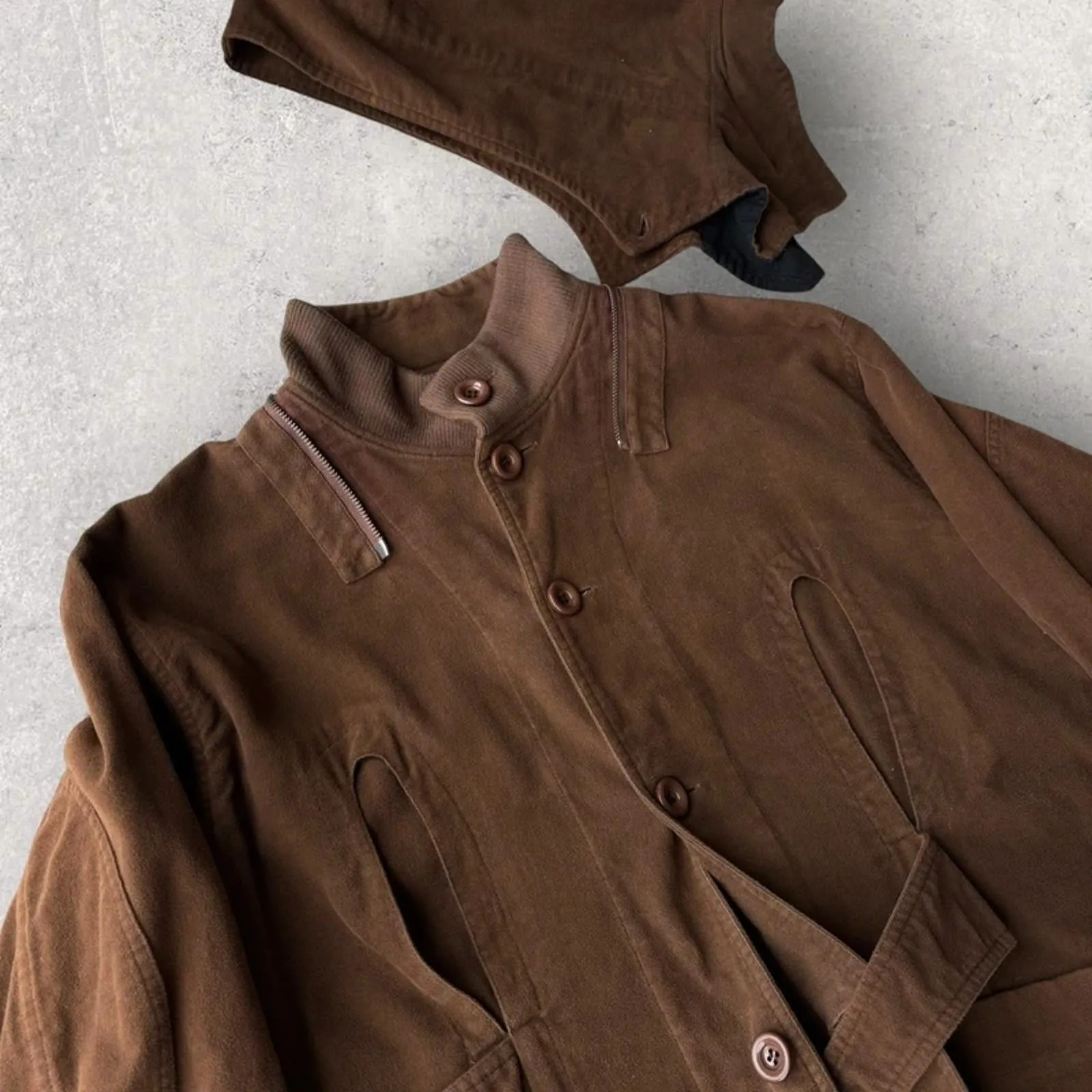 HAI Issey Miyake Archive Field Jacket Brown M Japan Import sold by WearHouse UK product image thumbnail 4
