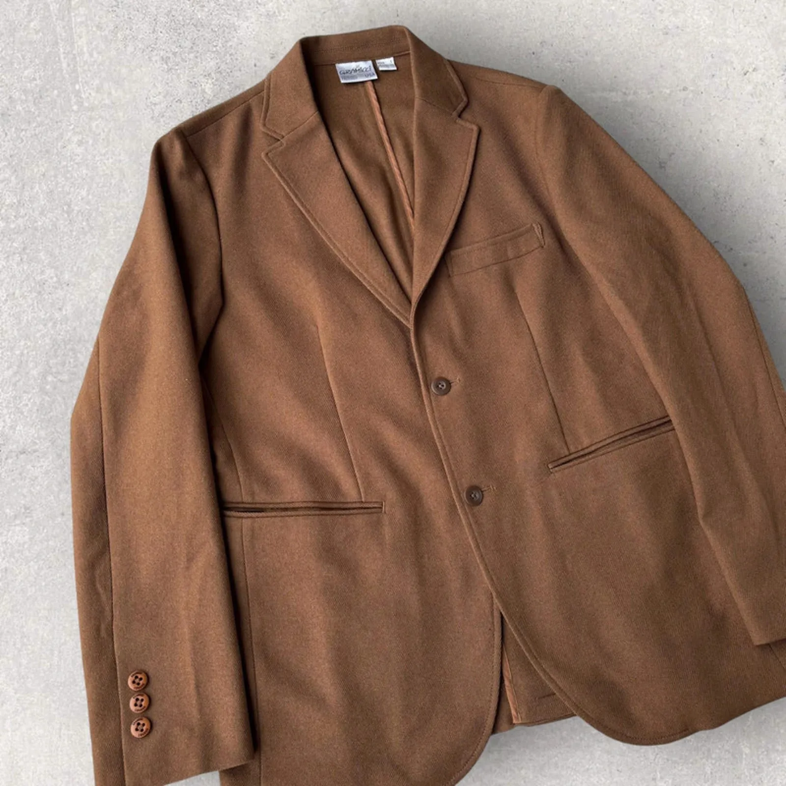 Gramicci x Edifice Tailored Suit Jacket / Blazer – Brown – S – Japan Import sold by WearHouse UK product image thumbnail 4