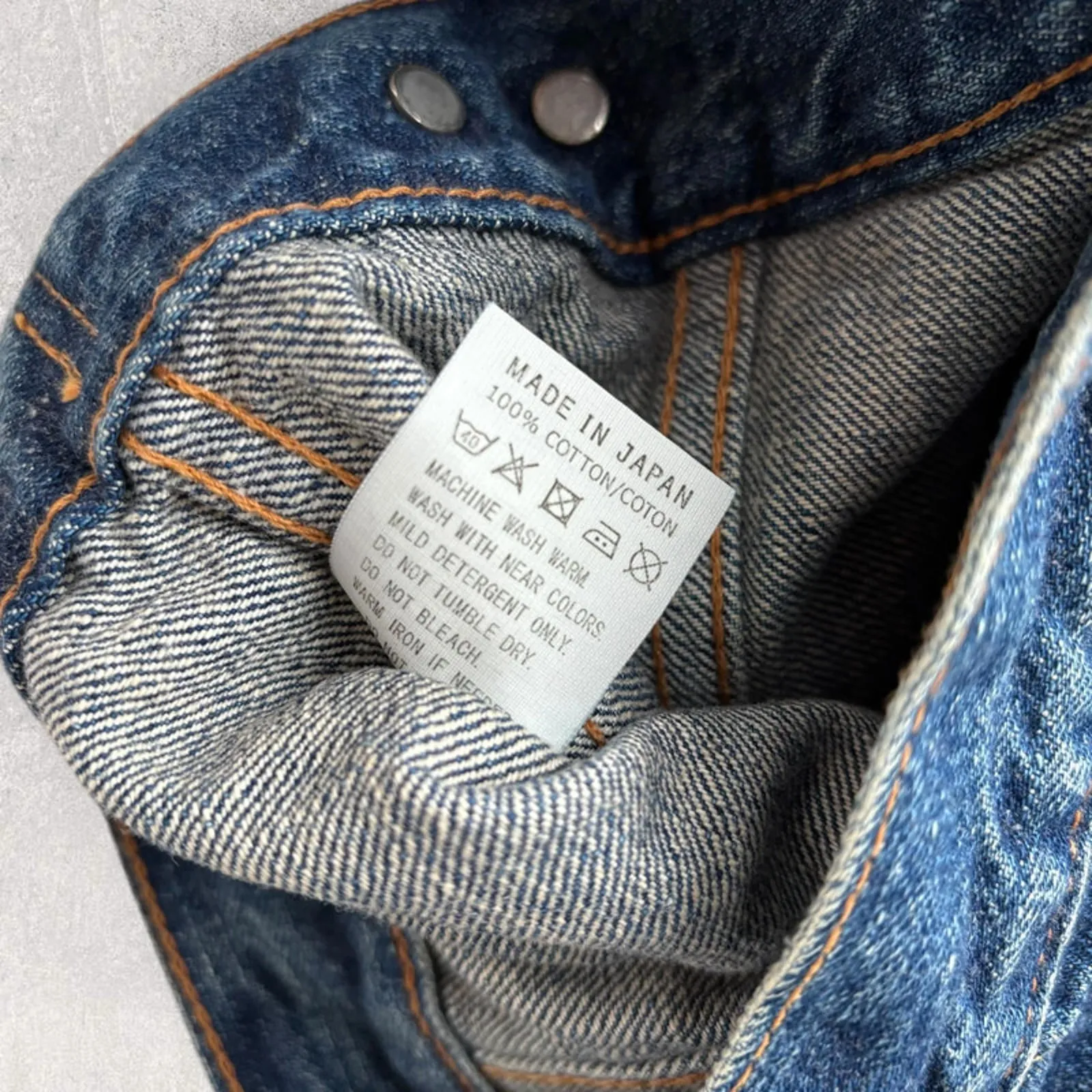 Orslow Trucker Denim Jacket – Indigo – XXS sold by WearHouse UK product image thumbnail 5