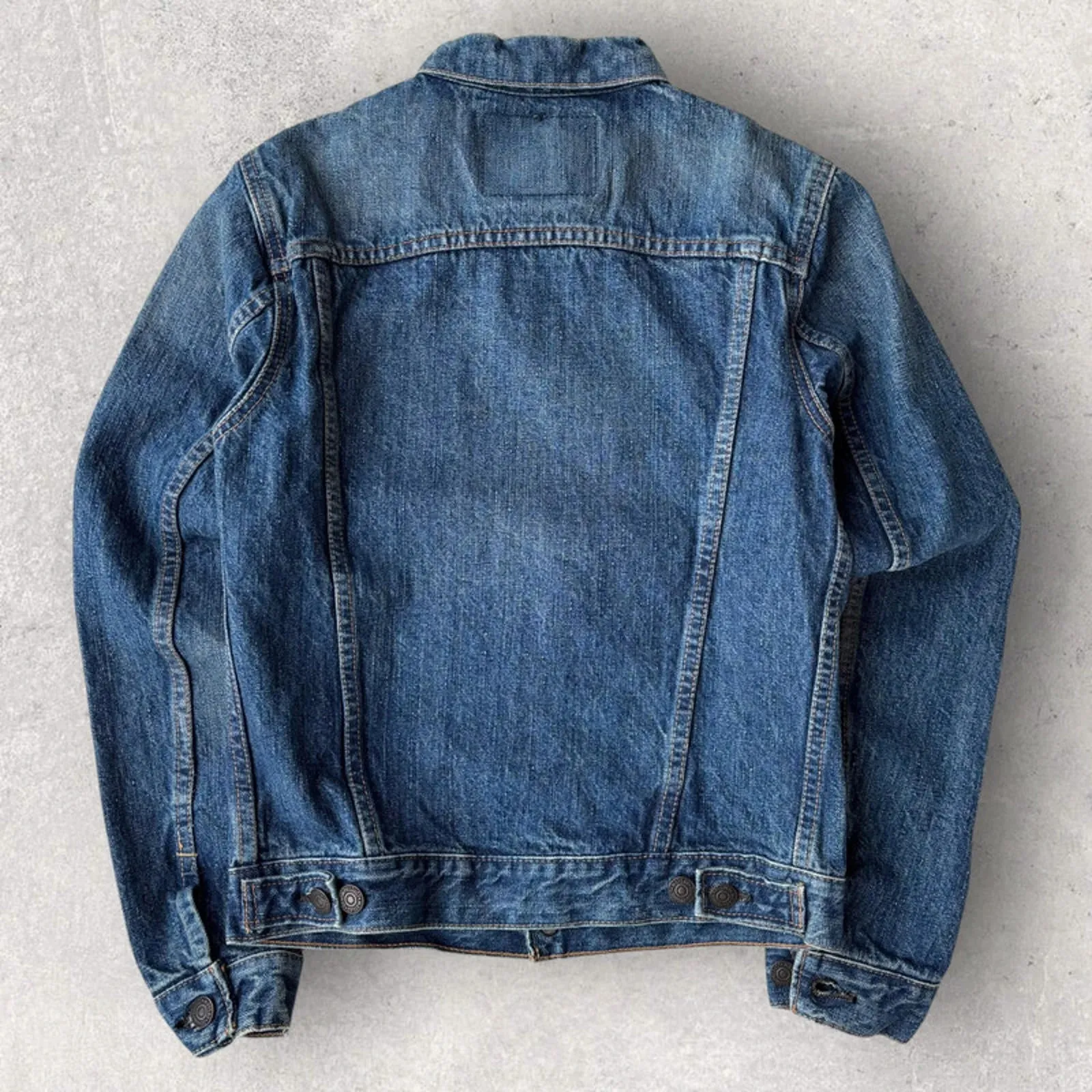 Orslow Trucker Denim Jacket – Indigo – XXS sold by WearHouse UK product image thumbnail 2
