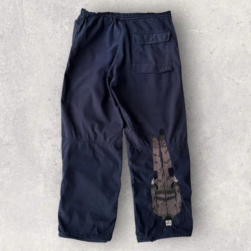 Maharishi Embroidered Pacifist SnoPant – Navy – S made by Maharishi