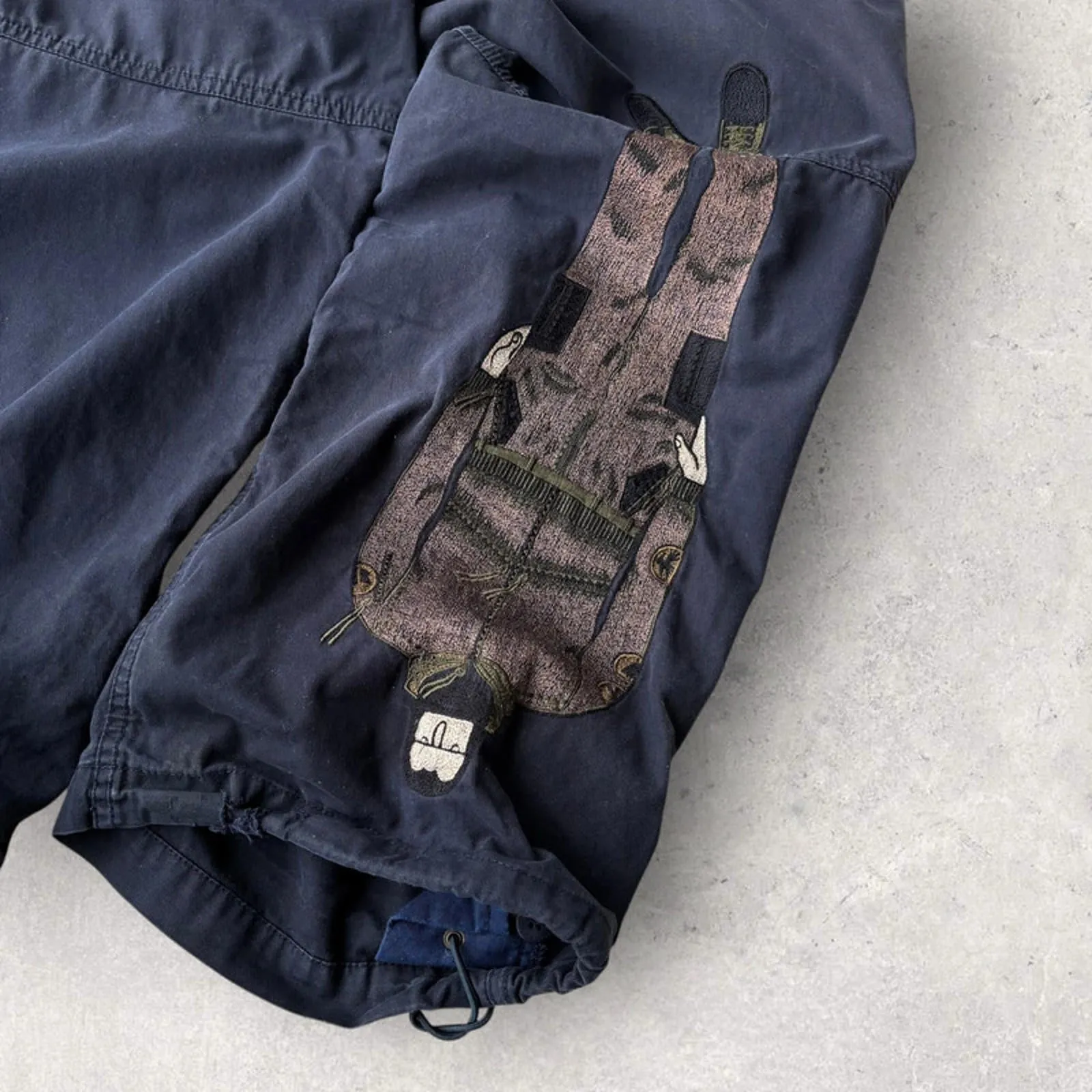 Maharishi Embroidered Pacifist SnoPant – Navy – S sold by WearHouse UK product image thumbnail 3