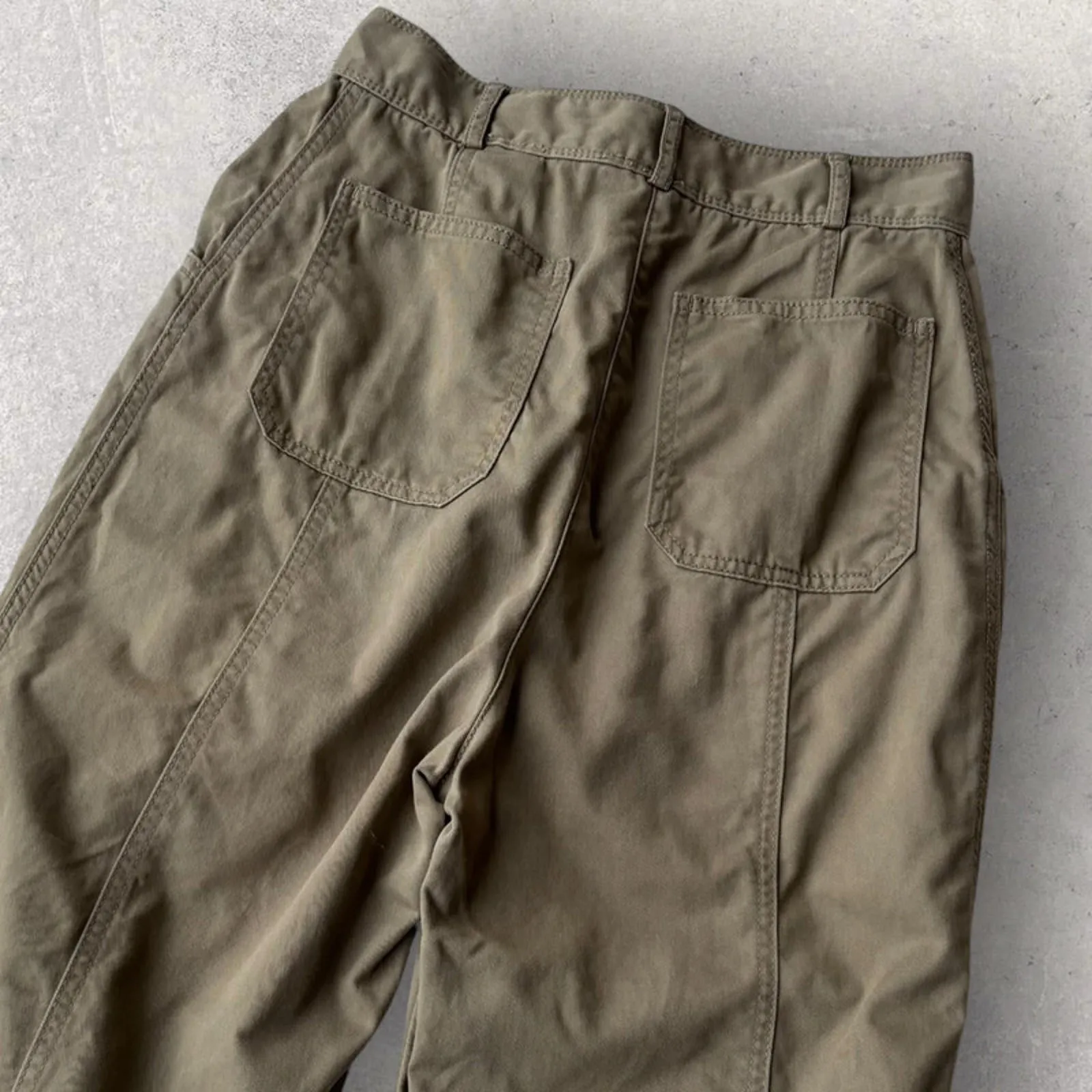 Frizmworks Twill Cargo Balloon Pant Khaki Size S sold by WearHouse UK product image thumbnail 5
