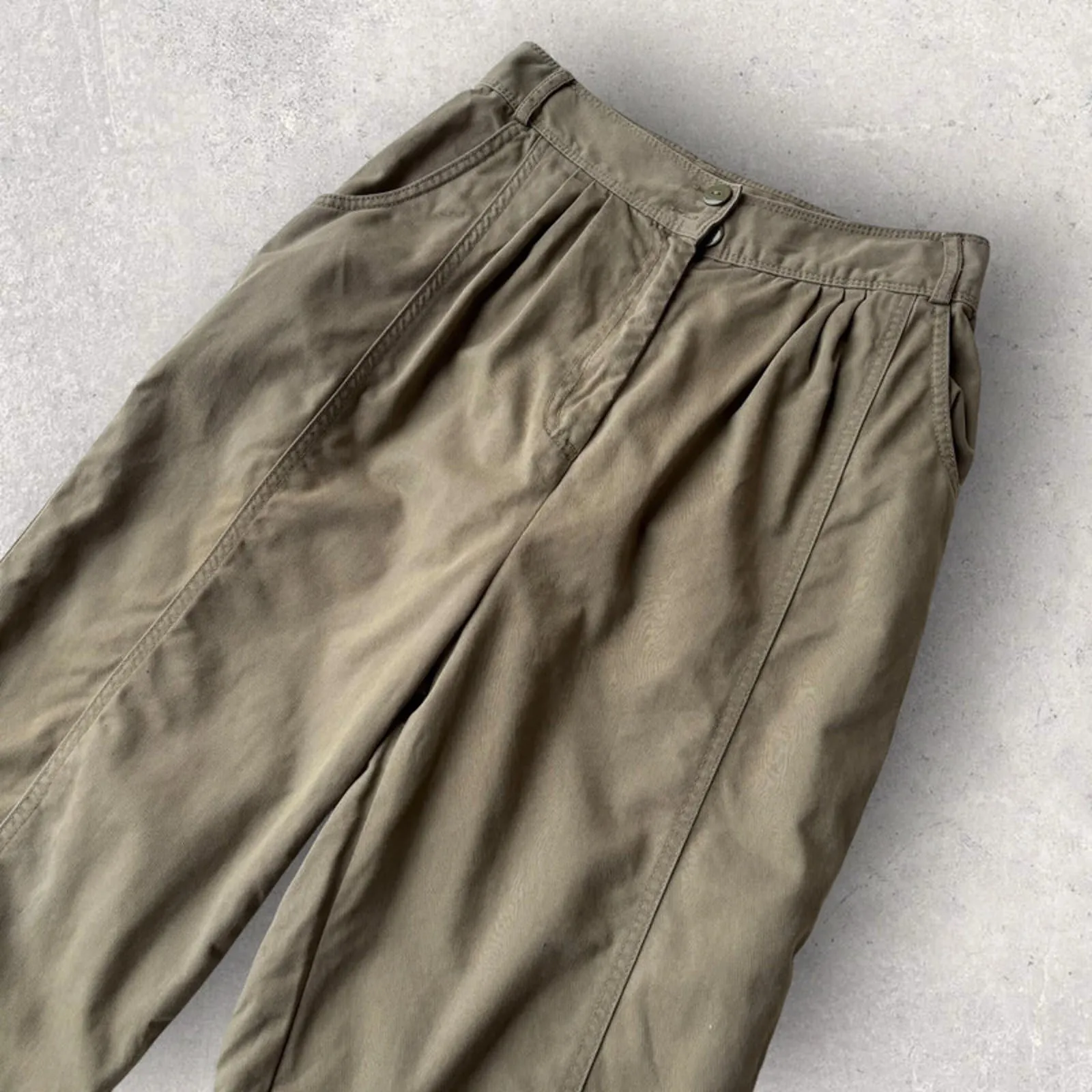 Frizmworks Twill Cargo Balloon Pant Khaki Size S sold by WearHouse UK product image thumbnail 4