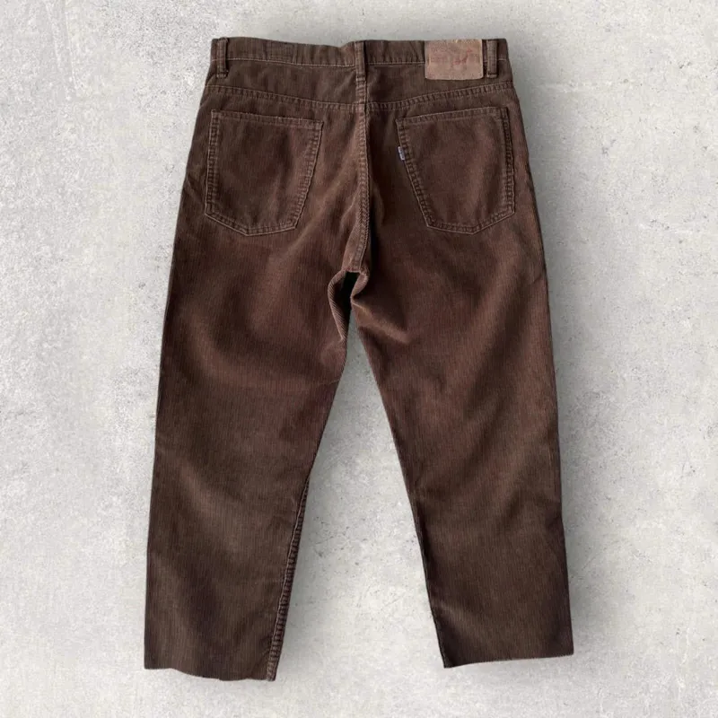 Orslow Cropped Cord Trouser W30 made by orSlow