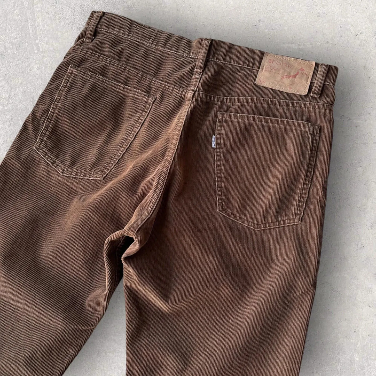 Orslow Cropped Cord Trouser W30 sold by WearHouse UK product image thumbnail 5