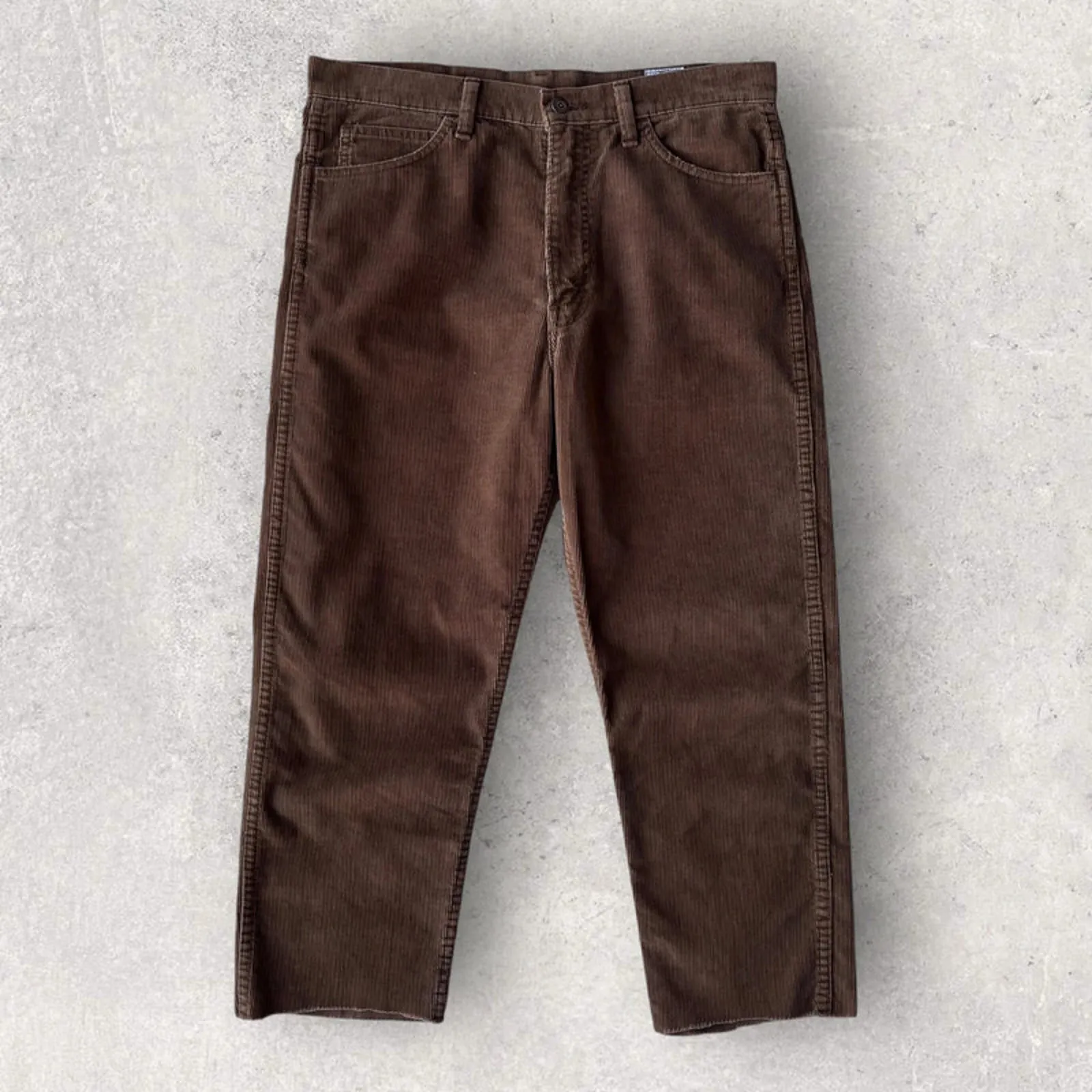 Orslow Cropped Cord Trouser W30 sold by WearHouse UK product image thumbnail 2