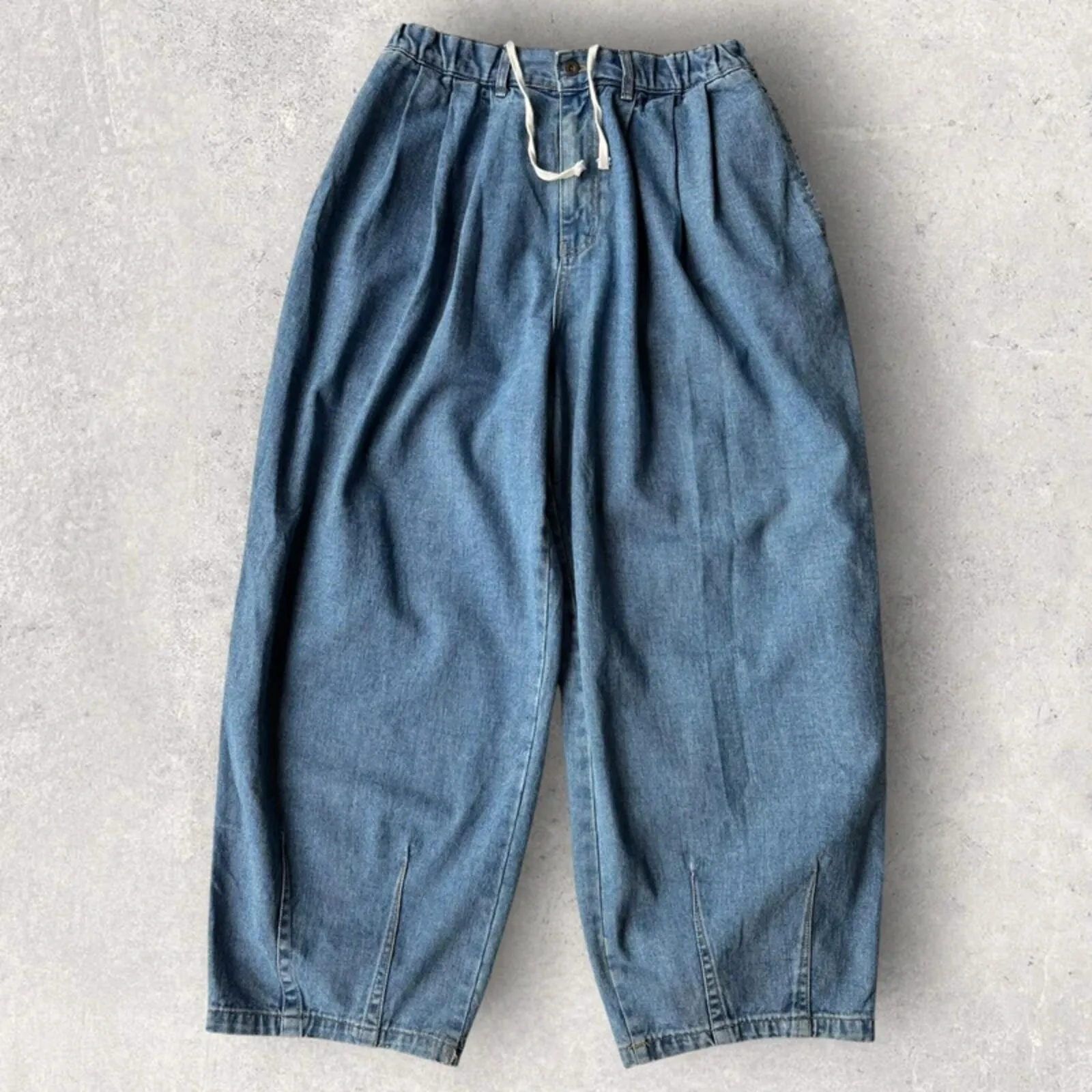 Anglan Ultra Baggy Wide Jean Light Blue L sold by WearHouse UK product image thumbnail 3