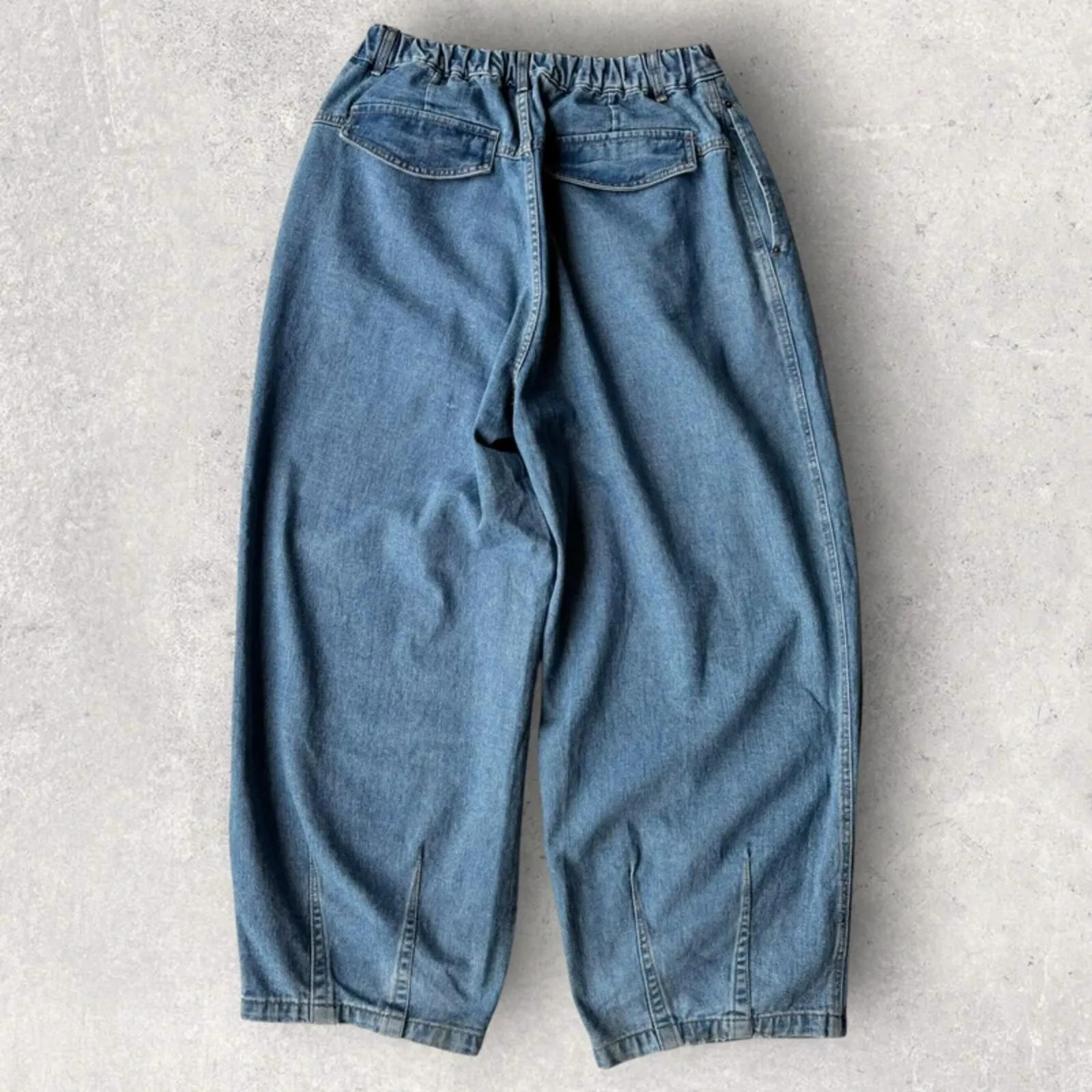 Anglan Ultra Baggy Wide Jean Light Blue L sold by WearHouse UK product image thumbnail 4