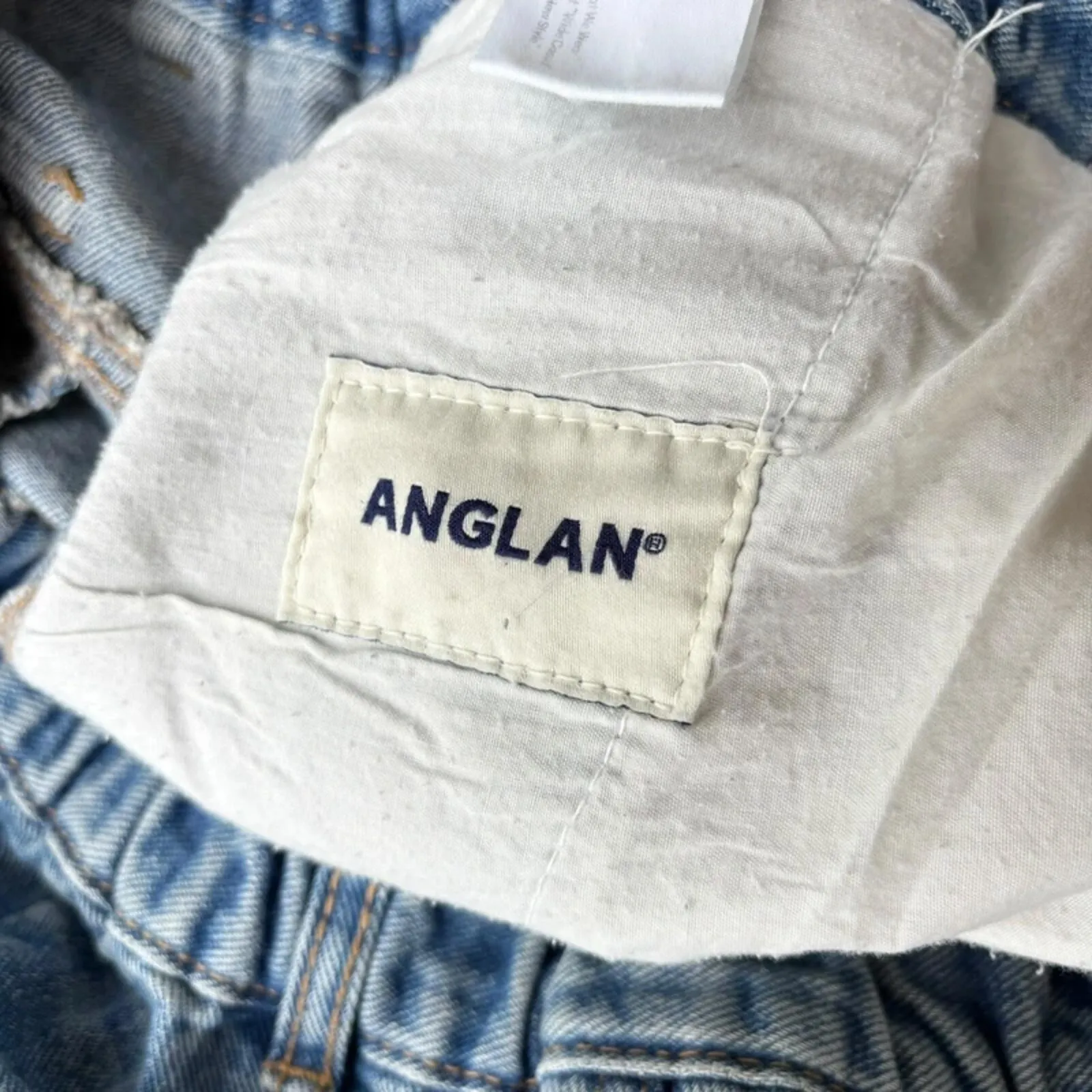 Anglan Ultra Baggy Wide Jean Light Blue L sold by WearHouse UK product image thumbnail 5