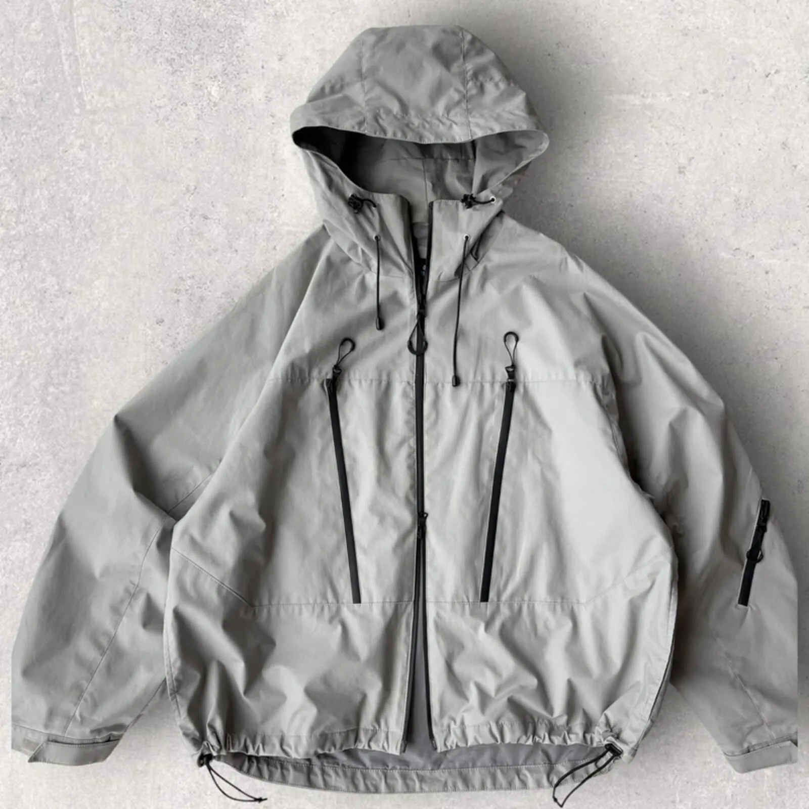 Uniform Bridge Water Resistant Mountain Jacket Grey M sold by WearHouse UK product image thumbnail 3