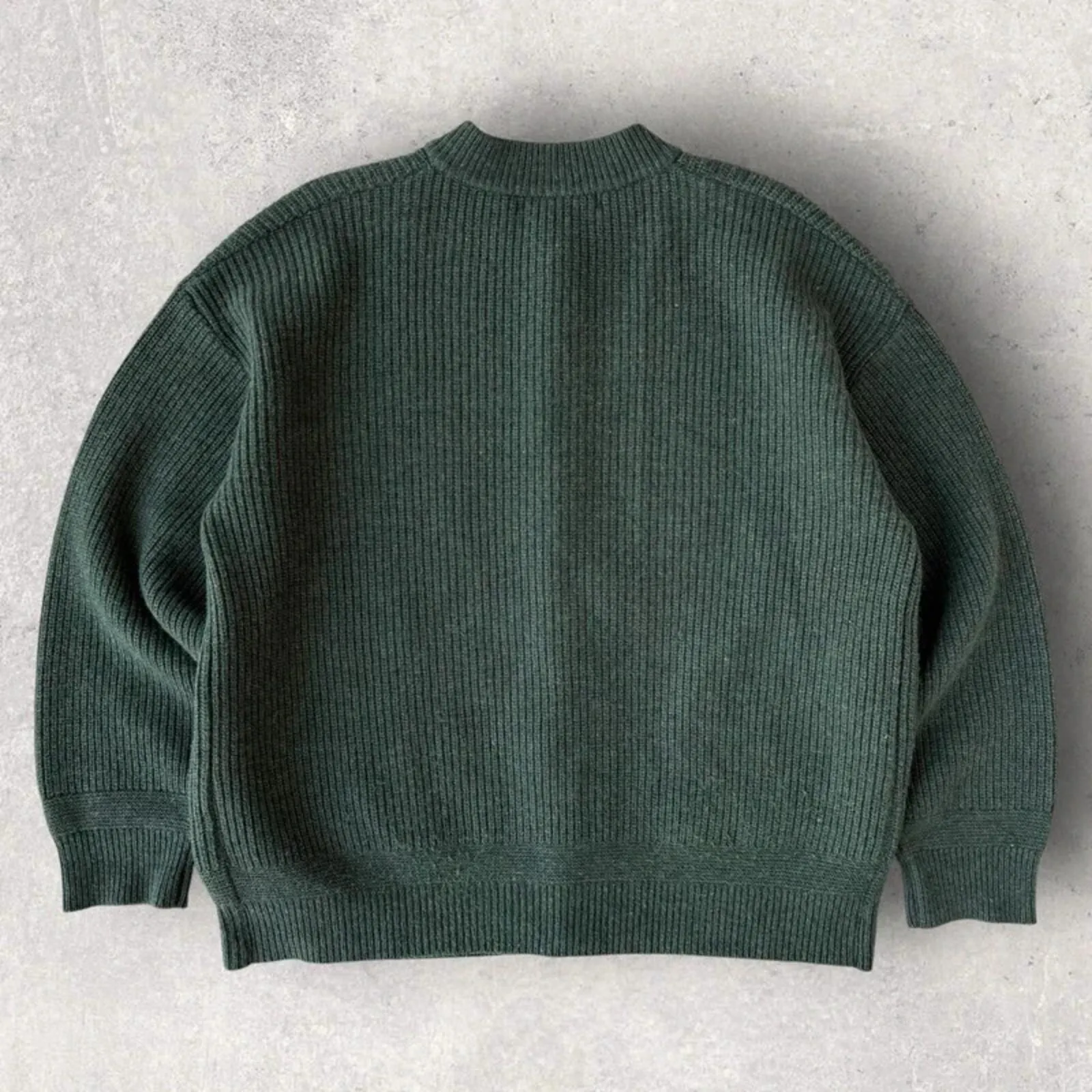 Frizmworks Heavy Wool Round Cardigan Forest Green M sold by WearHouse UK product image thumbnail 5