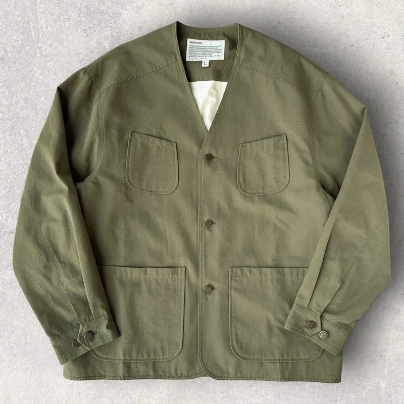 Uniform Bridge 4 Pocket Work Liner Olive L made by Uniform Bridge