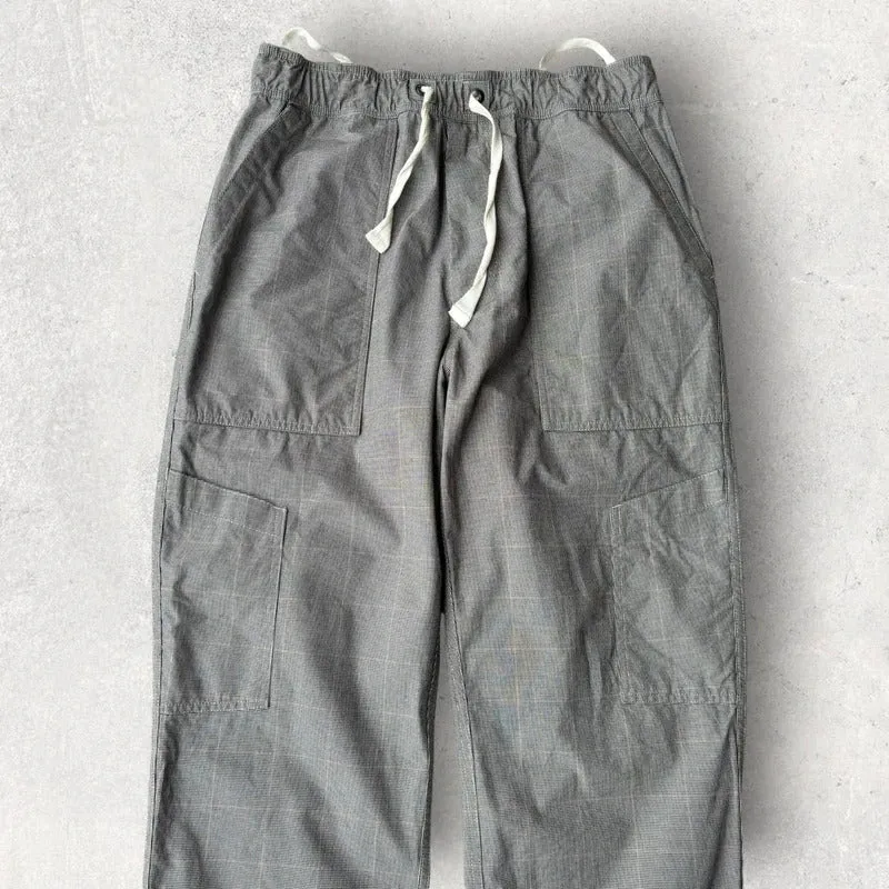 Eastlogue Utility Check Cargo Pant Grey S made by Eastlogue