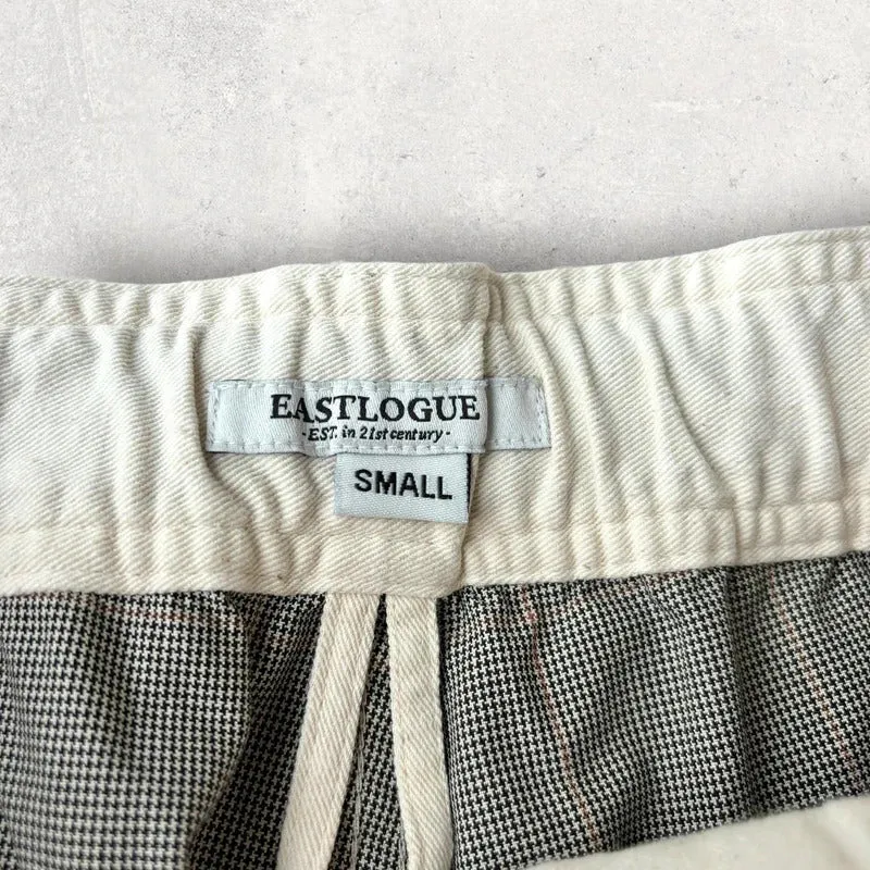 Eastlogue Utility Check Cargo Pant Grey S sold by WearHouse UK product image thumbnail 5