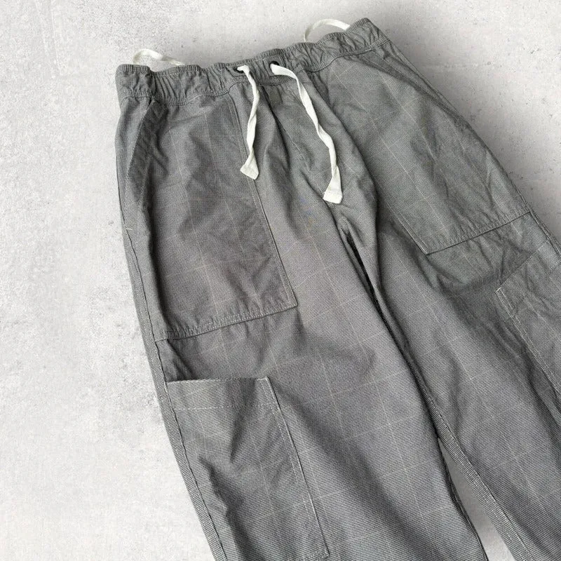 Eastlogue Utility Check Cargo Pant Grey S sold by WearHouse UK product image thumbnail 3