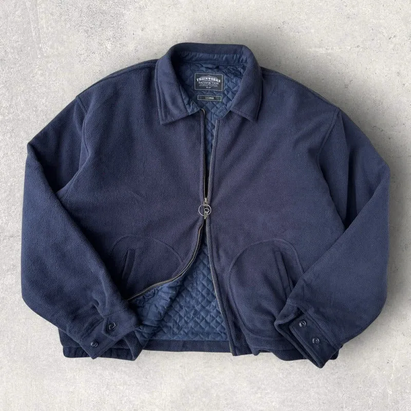 Frizmworks Fleece Drizzler Jacket Navy XL made by FrizmWORKS