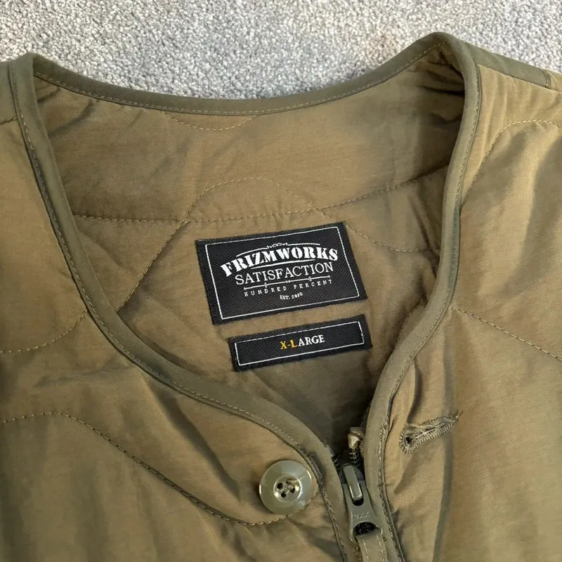 Frizmworks Field Liner Cardigan Olive XL sold by WearHouse UK product image thumbnail 5
