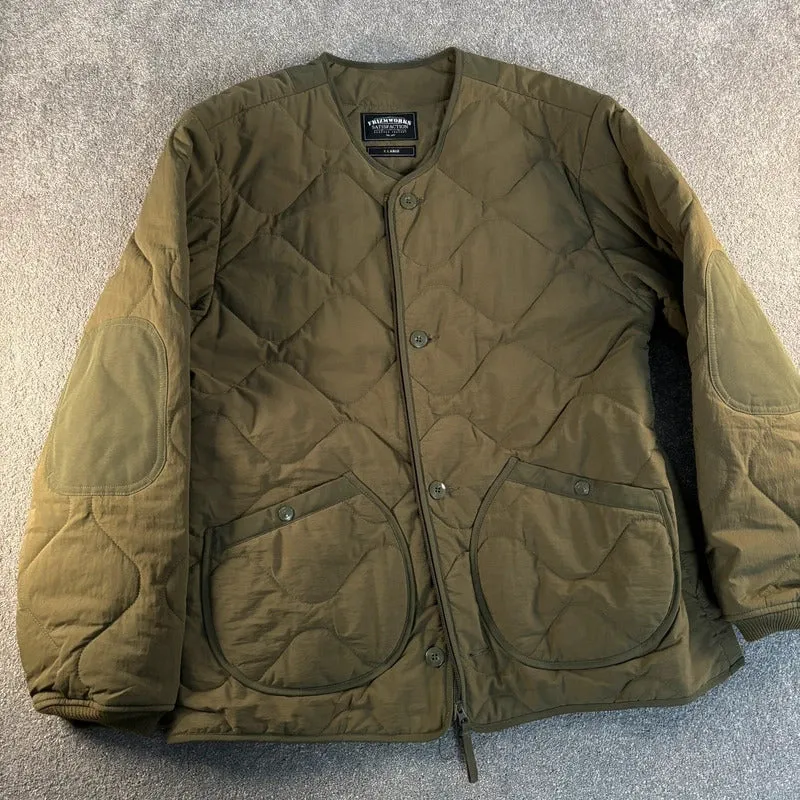 Frizmworks Field Liner Cardigan Olive XL sold by WearHouse UK product image thumbnail 2
