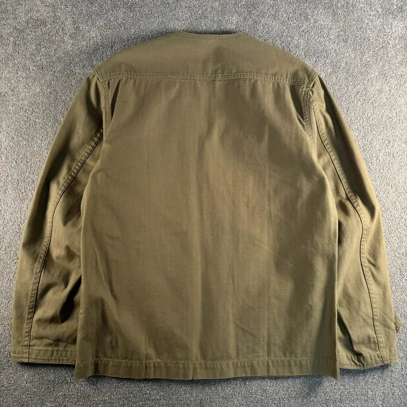 Uniform Bridge Herringbone Work Liner Khaki L sold by WearHouse UK product image thumbnail 3