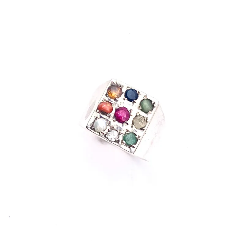 9 Planets ring Square sold by Ace of Swords