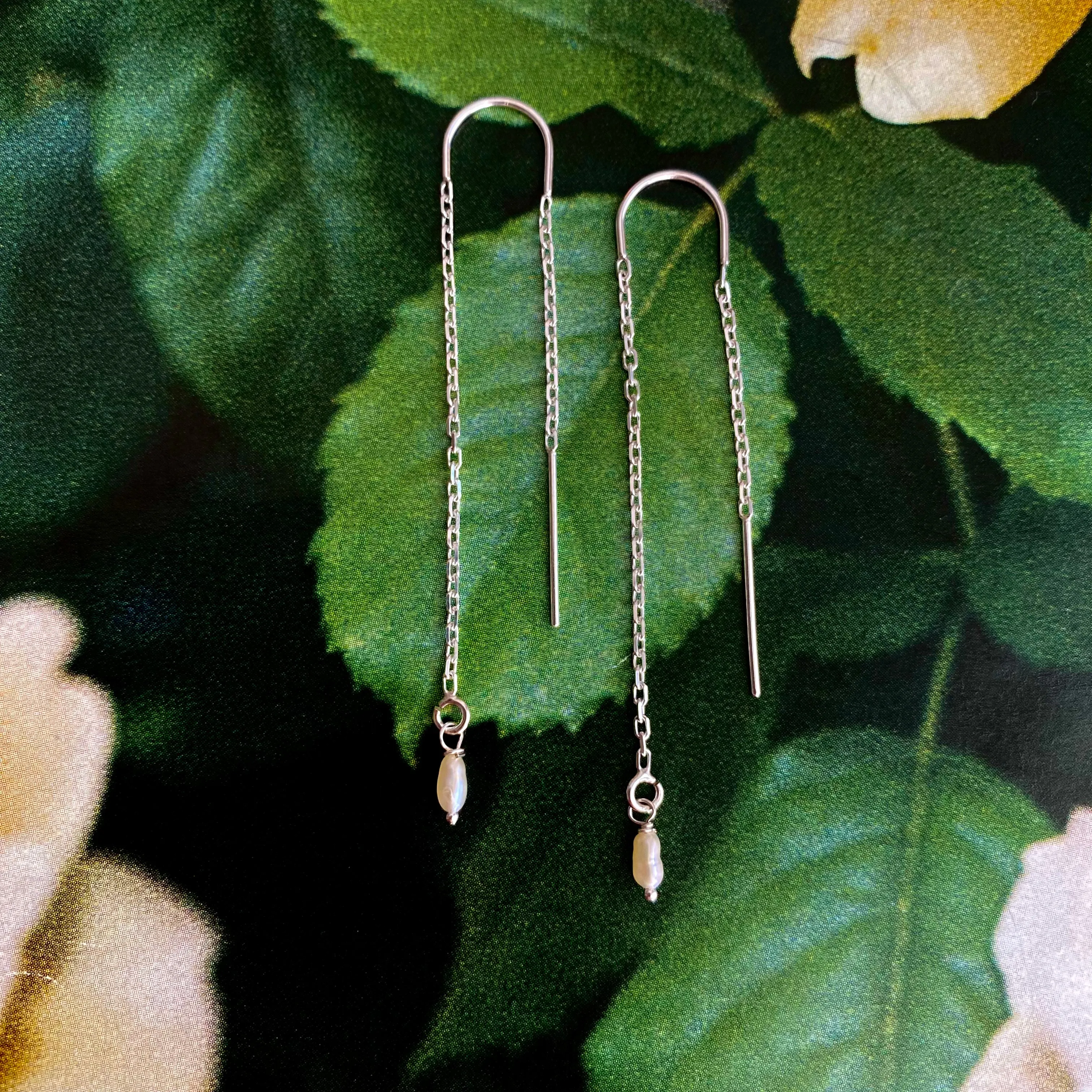 Thread earrings sold by Ace of Swords product image thumbnail 4