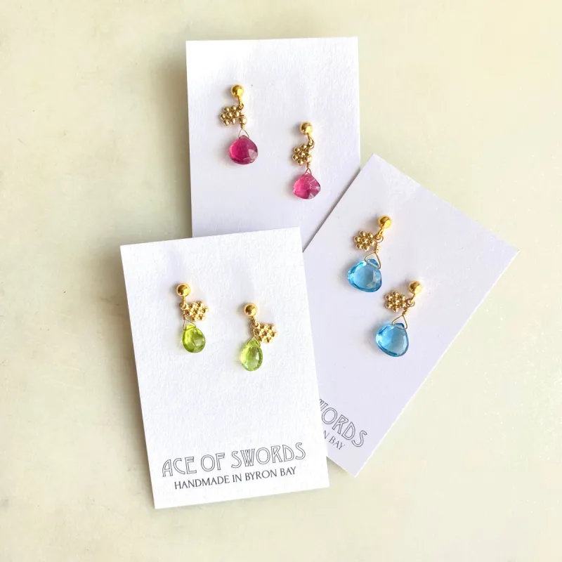 Blossom studs sold by Ace of Swords