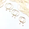 Classic pearl hoops sold by Ace of Swords