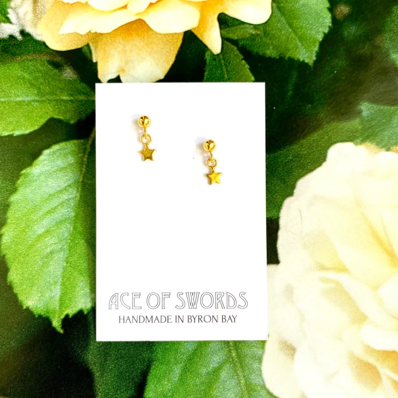 Mini star studs sold by Ace of Swords